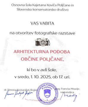 vabilo FOTOGRAFSKA RAZSTAVA